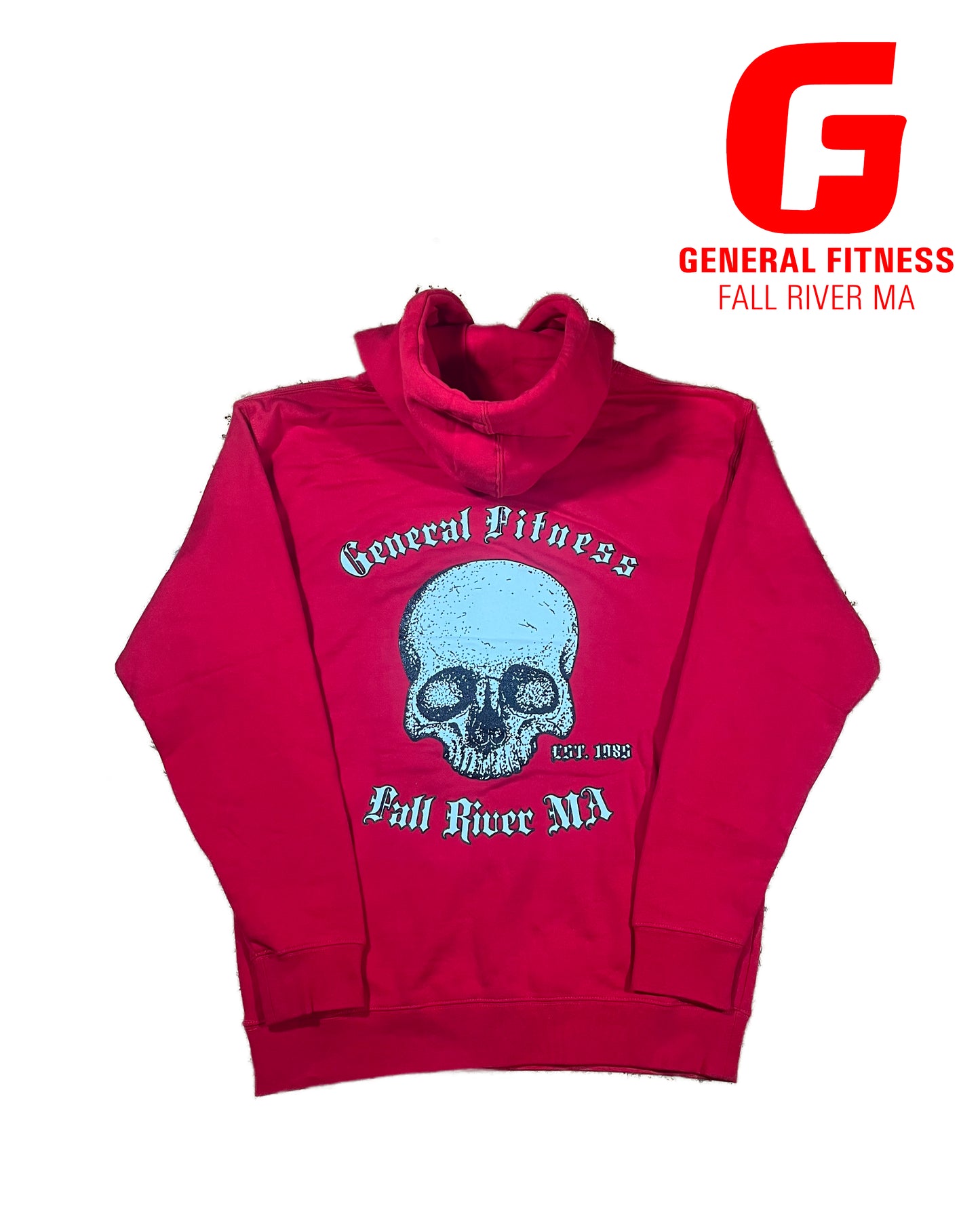 Skull Hoodie (Red)