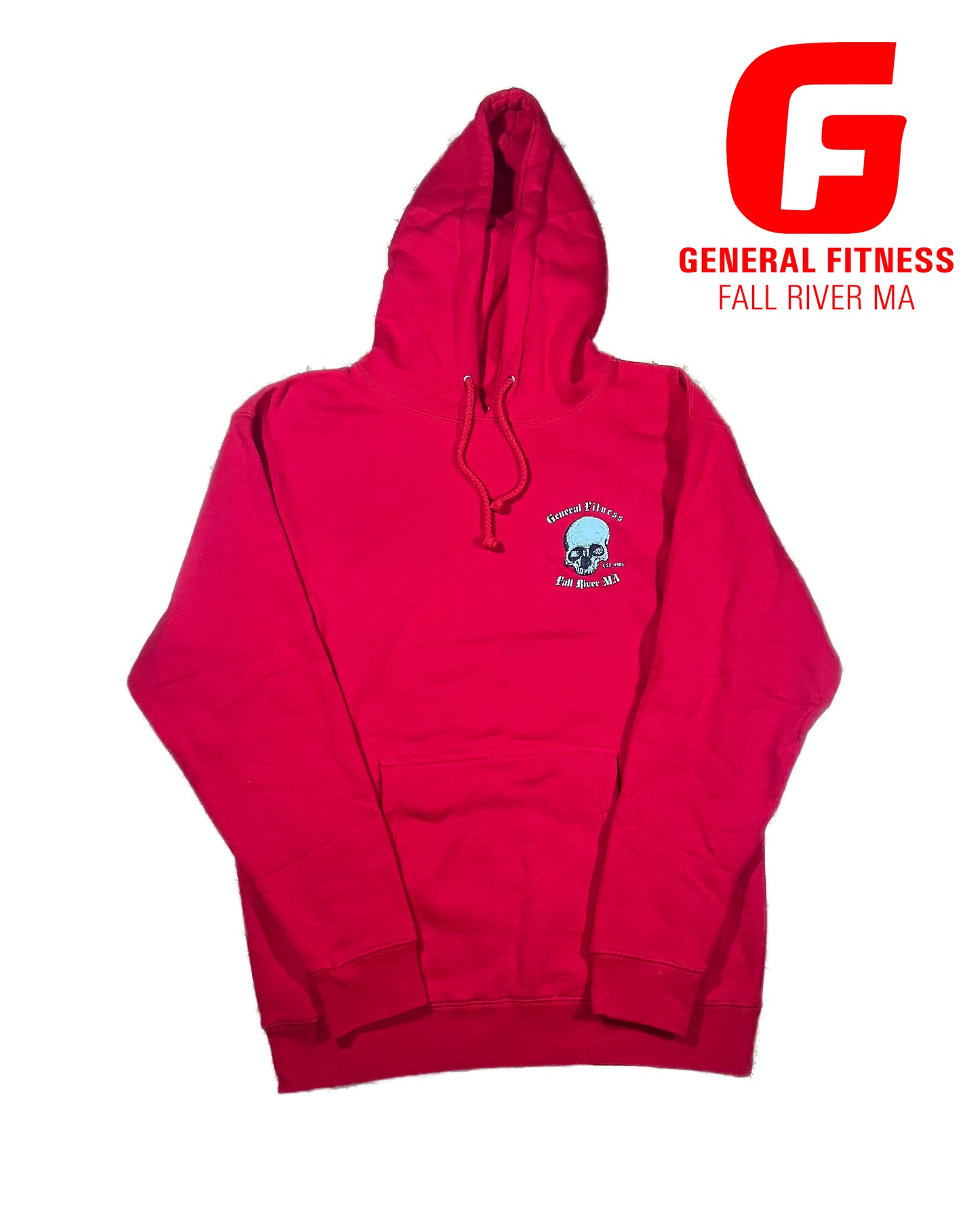 Skull Hoodie (Red)